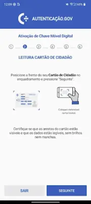 Autenticação Gov android App screenshot 1