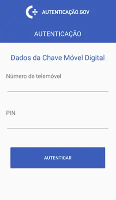 Autenticação Gov android App screenshot 6
